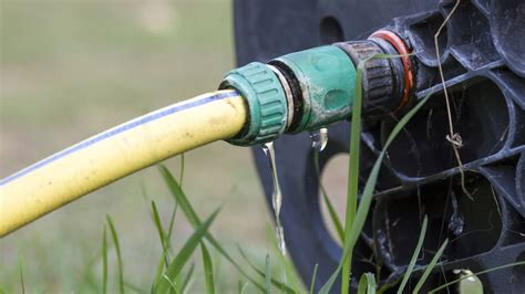 Garden Hose Leaking at the Connection